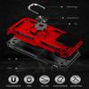 Shockproof Armor Kickstand Case For iPhone 14 13 12 11 Pro XR XS Max X SE 7 8 6S Plus Finger Holder Magnetic Metal Ring Cover