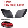 2Pcs Front Bumper Tow Hook Cover For Toyota Prius 2016-2017 52128-47050 52128-47070