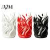 Decorative Pen Stand for Studio Flame Shape Holder, 3D Printed Hollow Pencil Cup, Painting Brush Storage Holder Desktop Organizer Makeup Brush,