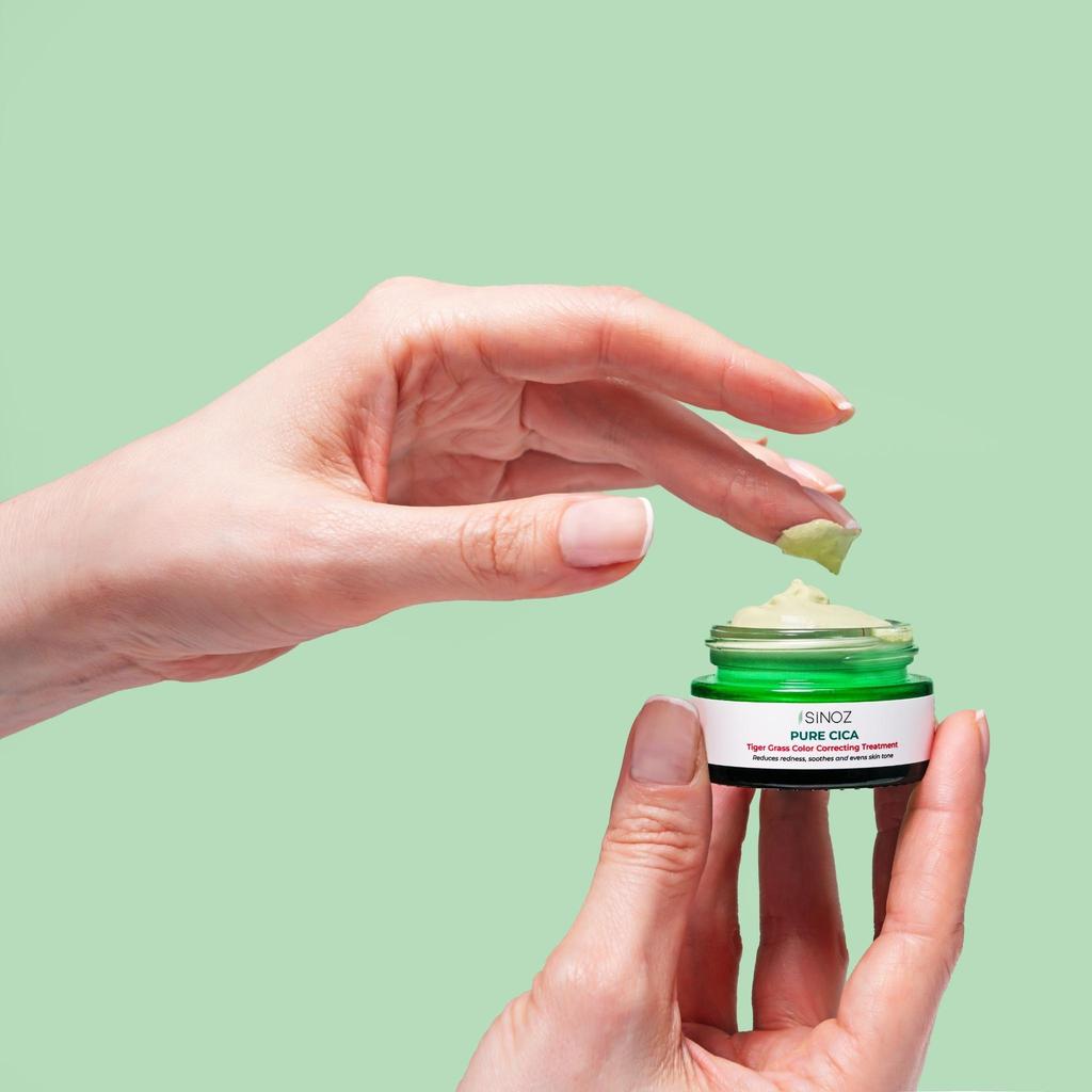 Sinoz Чистый Cica Тигровая трава Крем для коррекции цвета и восстановления – 15 мл