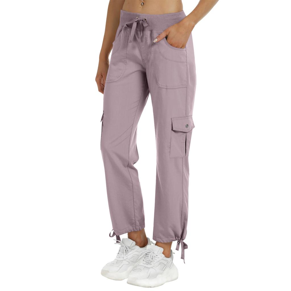 Женские походные брюки, легкие, быстросохнущие, спортивные, для путешествий, повседневные, свободные, удобные, с милыми карманами