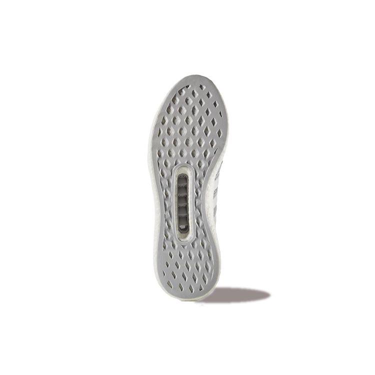 Adidas Rocket Boost Cc Round Toe Lace-Up Durable Breathable Low-Top Running Shoes Men Running Shoes Gray White CG2756