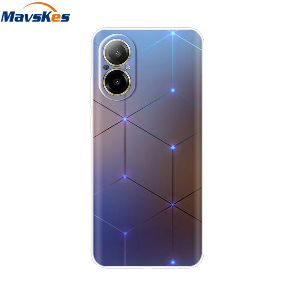 Для Realme C67 4G Чехол RealmeC67 C 67 4G RMX3890 Милые Мягкие Прозрачные Силиконовые Чехлы для Телефона Для Realme C67 4G Защитная Крышка Capa