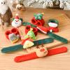 Children's Christmas Light-Up Cartoon Slap Band Watch Ornament