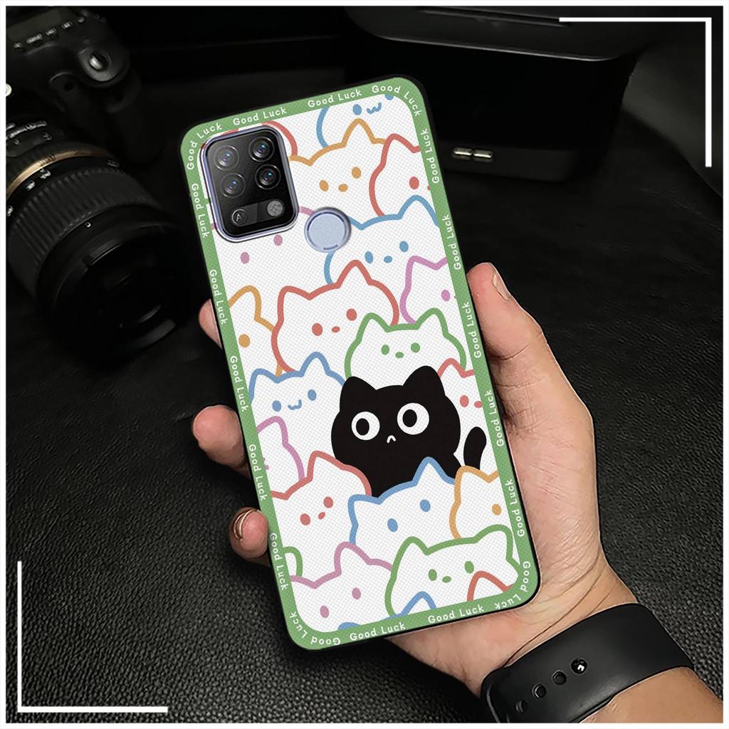 Anti-dust Silicone Phone Case For Tecno Pova/LD7 Fashion Design Cartoon Waterproof Protective Durable Back Cover Cute