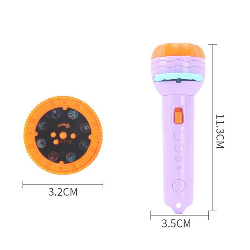 Детская книга сказок для сна, фонарик, проектор, лампа-факел, игрушка, игрушка для раннего развития, игрушка для детей, праздник, день рождения, рождественский подарок, светящаяся игрушка