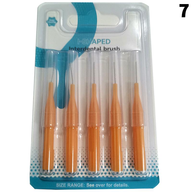 Межзубные щетки для зубов Гигиена полости рта Зубная нить Головка L/I формы Инструмент для чистки зубов для брекетов Зубочистка