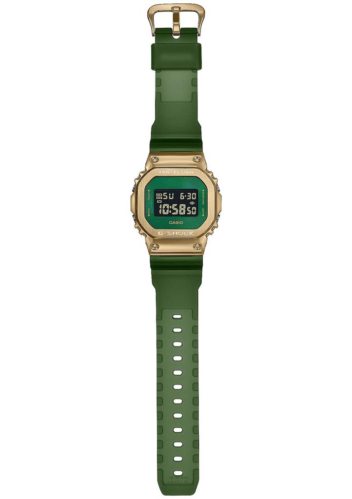 Часы с металлическим покрытием CLASSY SERIES Green Matte Skeleton [Casio] G-Shock GM-5600CL-3JF [] OFF-ROAD мужские