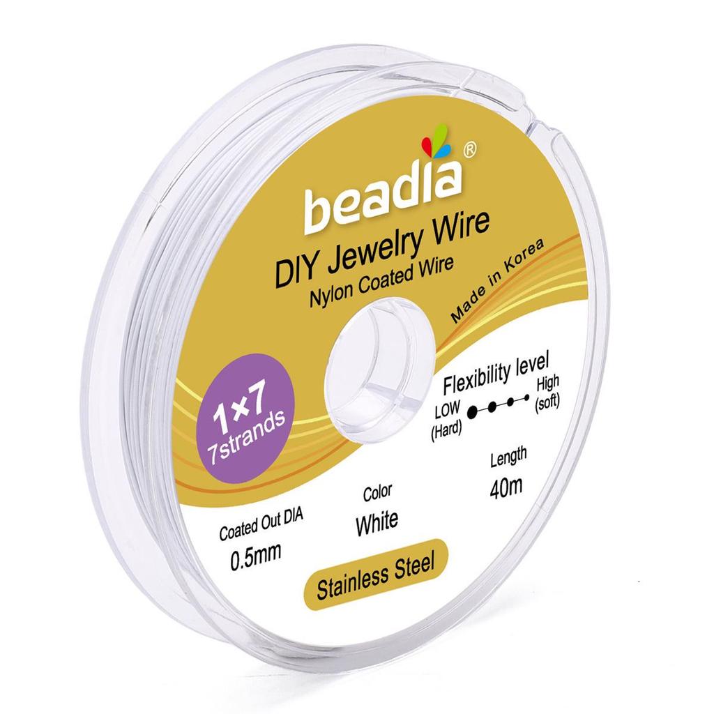 Korean 304 Stainless Steel Gold Silk Beading Wire for DIY Jewelry Making.