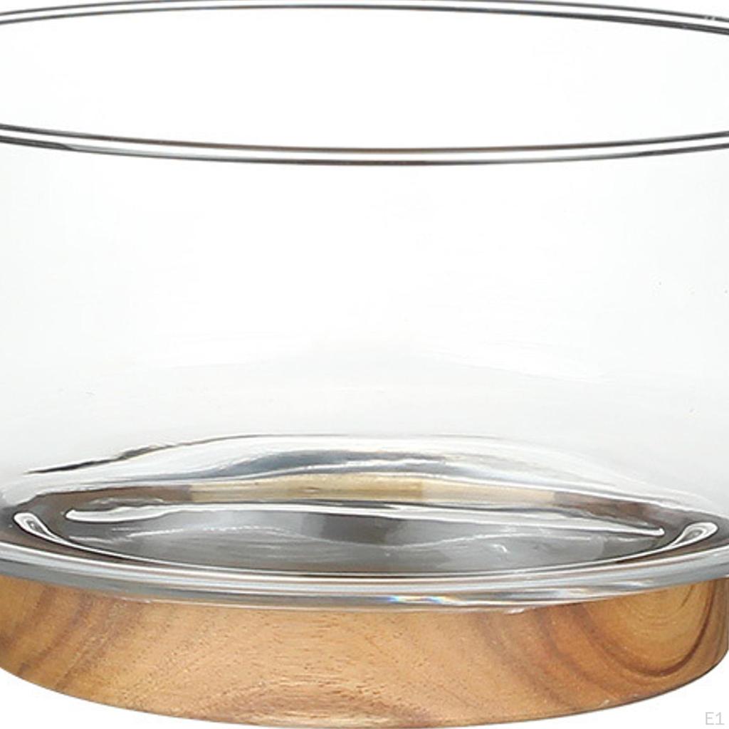 Fruit Tray Plate Party Display Glass Dessert Snack Serving Dish for Candy