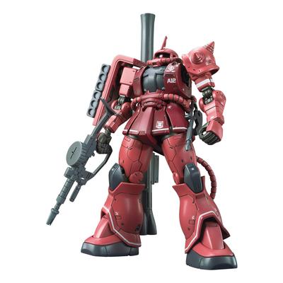 HG Мобильный Доспех Гандам THE ORIGIN Зак II Чара Красная Комета Версия. Предварительно окрашенная пластиковая модель масштаба 1/144
