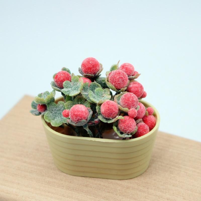 1/12 кукольный домик имитация цветка растение в горшке кукольный домик мини украшение для дома кукольный домик микроландшафт растения аксессуары