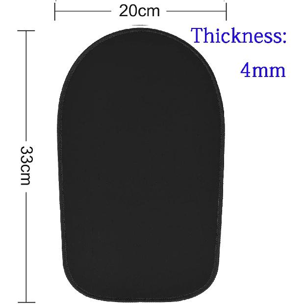 Sliding Mat for Stand Mixer,Mixer Mover Slider Mat Pad,Heat Resistant Mat For Appliance,Kitchen aid Mixers Accessories. (Black, For 4.5-5 Qt Mixer)
