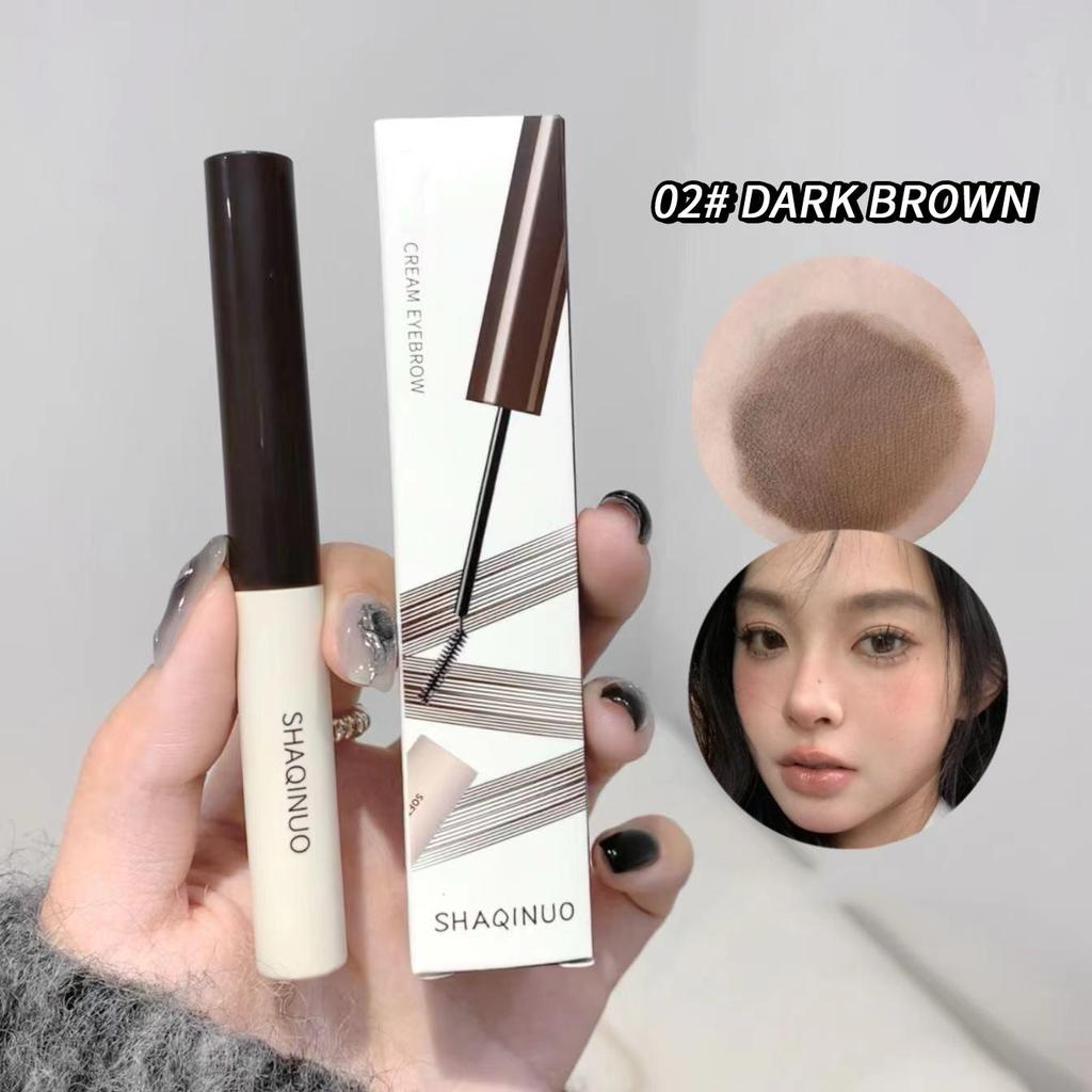 Цветной крем для бровей. Натуральные трехмерные женские дикие брови. Стойкие, водостойкие, устойчивые к поту и не выцветающие.