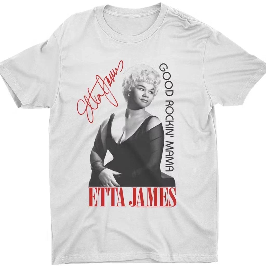 Etta James artwork white T shirt short sleeve All sizes S to 5Xl TA4748