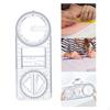 Drawing Template Measuring Tool Multifunctional Geometric Ruler for Building Form Work