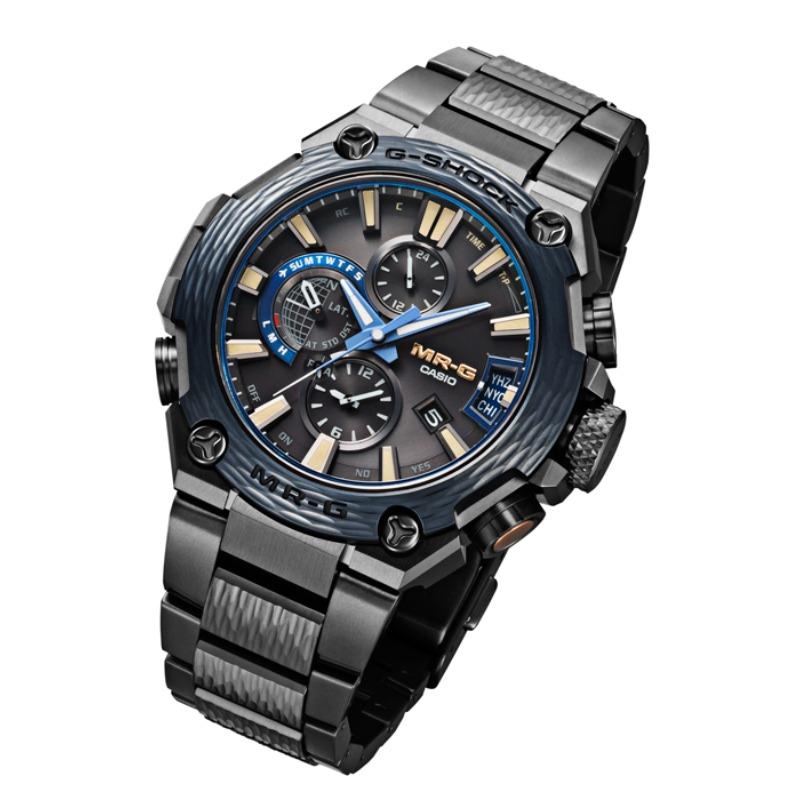 Casio Мужские кварцевые часы с водозащитой 200M и ударопрочностью MRG-G2000HT-1A