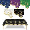 Disposable Eid Mubarak Tablecloths Waterproof Ramadan Decoration 2026 Table Cover  Party Supplies