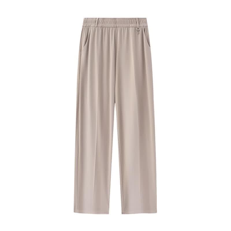 Женские летние брюки прямого кроя большого размера Langsha