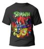 Графическая черная футболка Spawn Унисекс Мужская Женская Перепечатка S-5XL