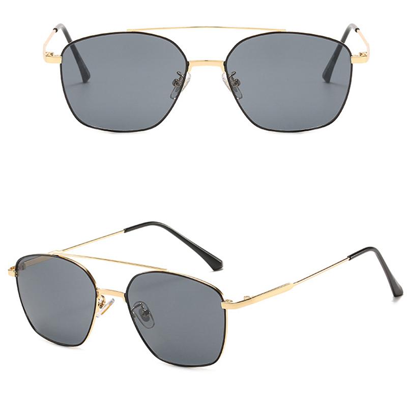 Myopia Glasses Sunglasses For Nearsighted Men Women Alloy Frame UV400 Optional Prescription Spectacles 0 -0.5 To -6.0