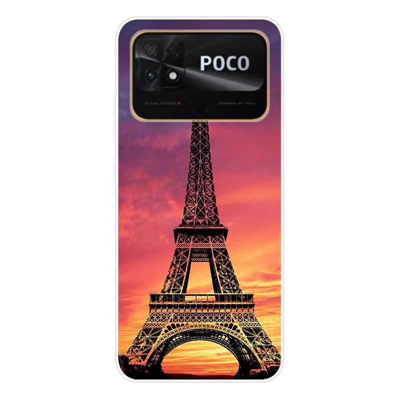 Для Xiaomi Poco C40 C 40 Чехол Мягкая силиконовая задняя крышка Мультяшный чехол для телефона Разнообразие