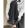 Gray Glutinous Rice Pants Women's Autumn New Small Lazy Relaxed Casual Straight Loose Wide-leg Pants