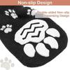 4PCS Adjustable Anti-Slip Dog Socks Pet Non-Slip Paw Protection with Paw Pattern for Puppy Dog Indoor Control Wear On Floor