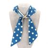 Classic Silk Scarf  Buckle Fastener X Shape Shawl Ring Clip Fashion Accessories Jewelry Brooch Pins