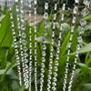 10 шт. 100 см Прозрачная шторка из бусин Прозрачная Блестящая Акриловая Цепь для Люстры Подвесные Аксессуары для Люстры Украшение