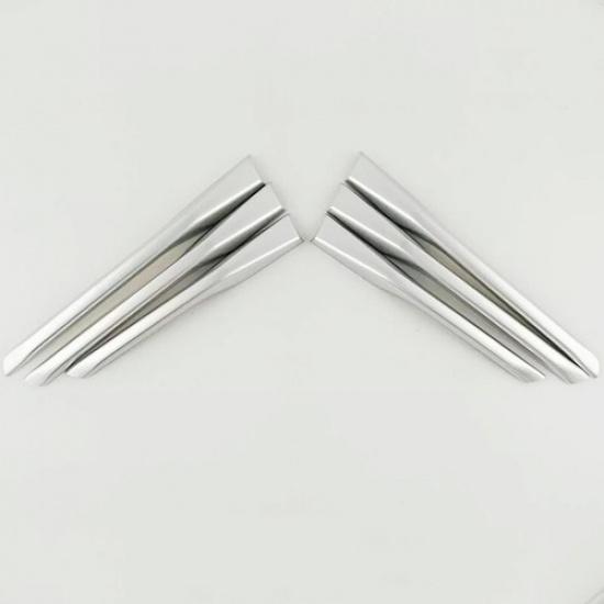 Хромированная накладка на крышку передней противотуманной фары из АБС-пластика подходит для Cadillac XT5 2016 2017-