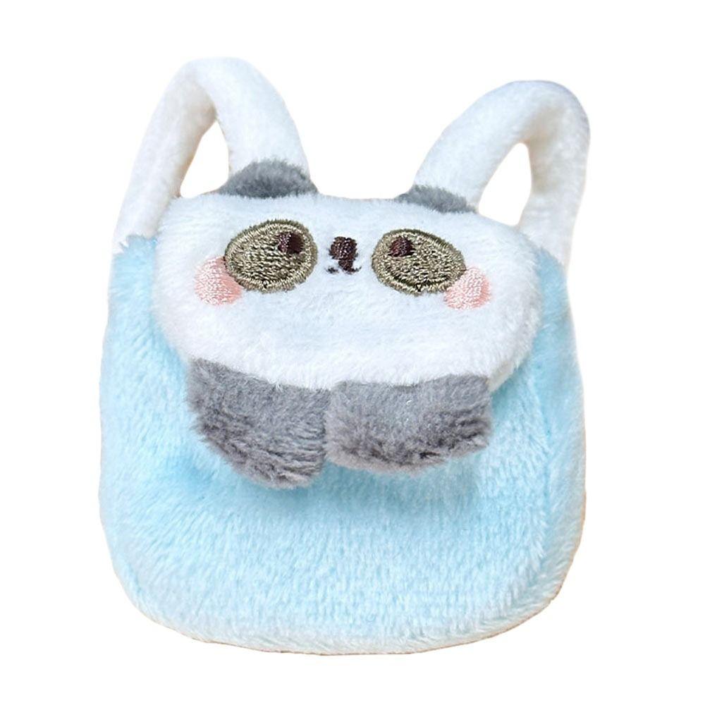 Сумка Labubu в стиле «звериный стиль» 17 см, ручная работа, кукольная одежда, аксессуары, плюшевый рюкзак для куклы 10 см