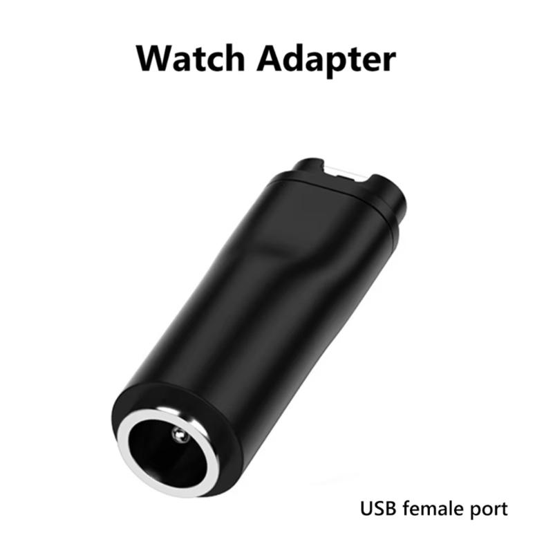 Зарядный адаптер Type C/8Pin/5Pin/DC5521 для умных часов 7/6/5 для эффективного и стабильного питания