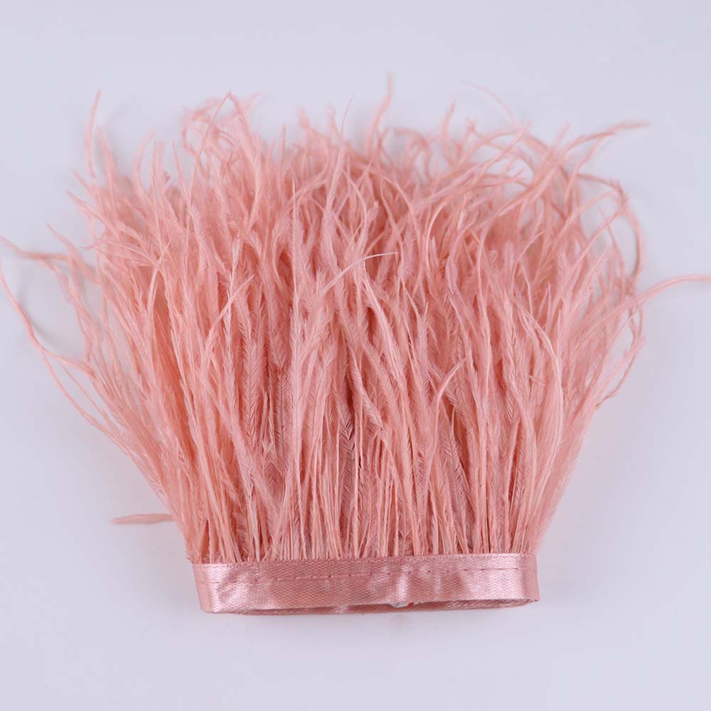 Перо 6-18 см Натуральное Белое Черное Страусиные Перья Отделка для Свадебного Платья Аксессуары для Одежды Декор Вечерин Перо Бахрома