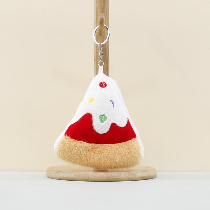 Плюшевый Гамбургер Забавный Брелок Милая Мягкая Игрушка в Виде Еды Идеально Для Домашнего Декора