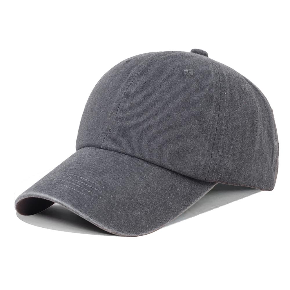 Vintage Washed Cotton Baseball Cap for Kids Sun Hats Adjustable Hip Hop Hat Summer Sun Protection Snapback Boys Girls Peaked Hat