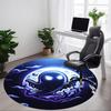 1pc Moon Ghost Office Round Area Rug, Under Office Chairs Bedroom Living Room Home Decor, Room Deco, Available in Various Sizes