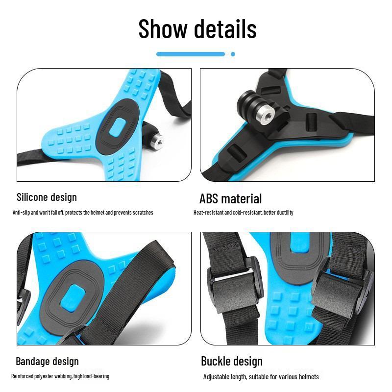 Совместимое крепление на подбородок для GoPro/DJI Велосипедной и Спортивной Камеры, Hero, Аксессуары для Мотоциклетного Шлема DJI