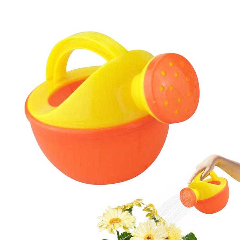 1pcs Random Color Baby Bath Toy Plastic Watering Can Watering Pot Beach Toy Play Sand Shower Bath Toy For Children Kids Gift