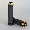 NIBBI Universal Motorcycle Hand Grips 7/8'' 22MM CNC Rubber Gel Handle Bar Grips Fit GY6 Yamaha Suzuki Kawasaki KTM PitBikeMotor