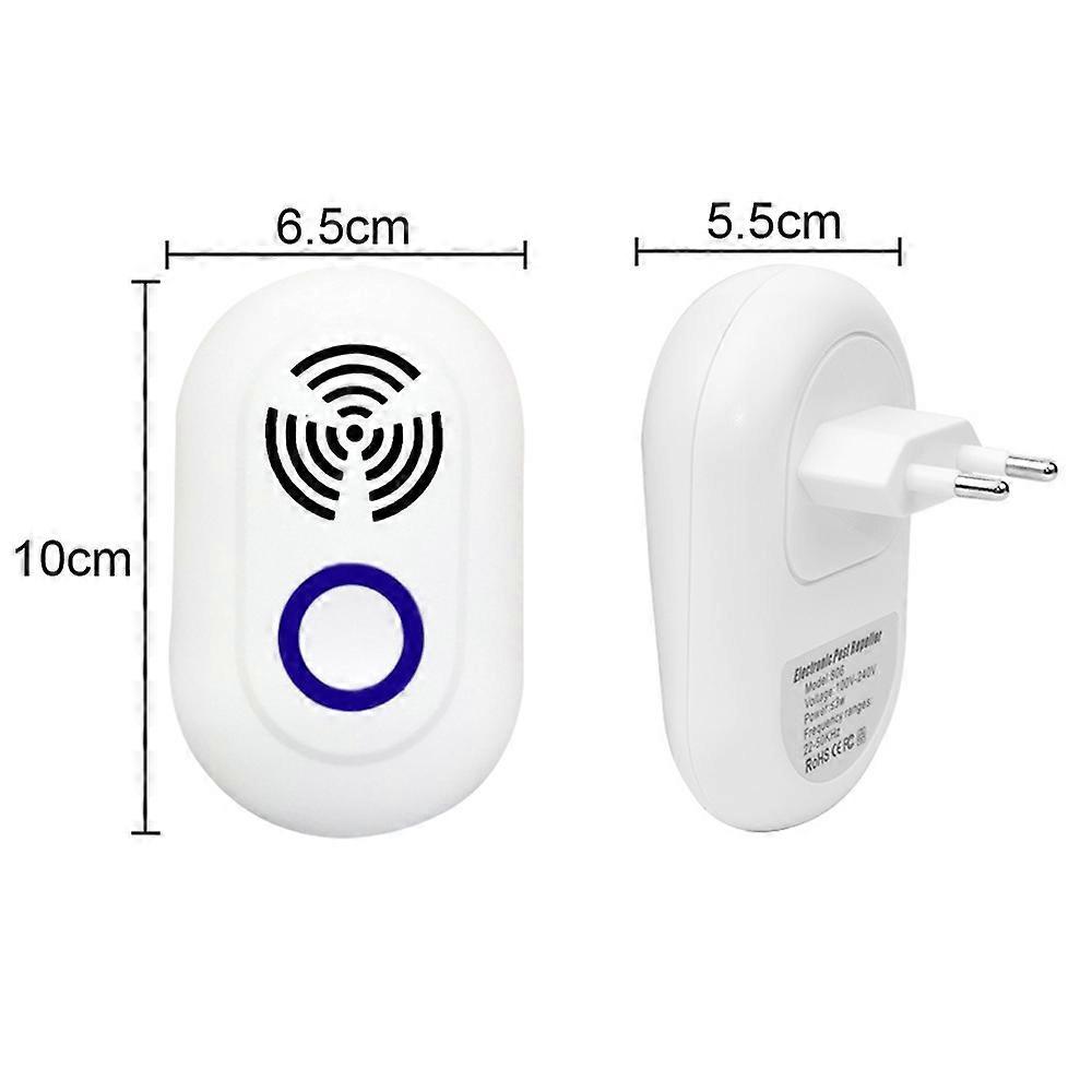 2pcs ultrasonic electronic mouse repeller