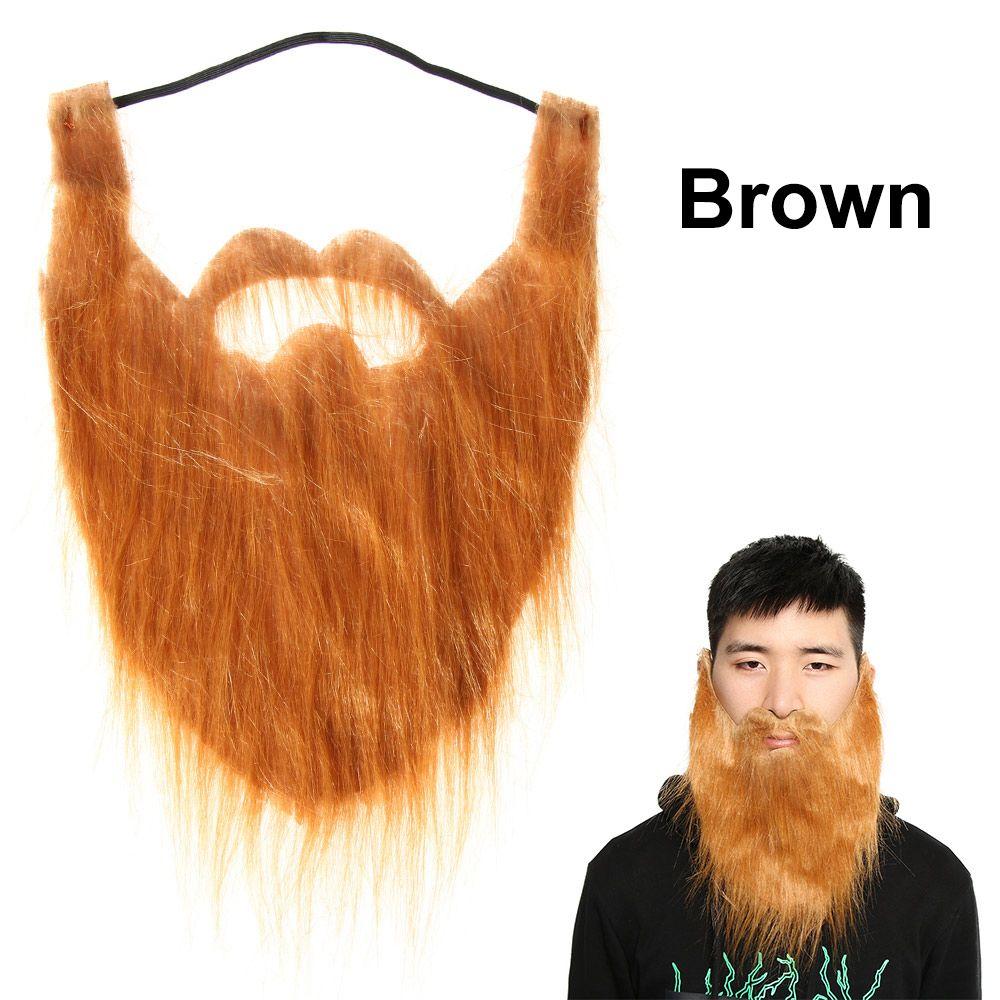 Funny Halloween Party Moustache Wig Fake Beard Facial Hair Fancy Dress