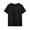 Large size loose heavy industry hot diamond T-shirt 2026 spring new women's pullover thin versatile top 124175