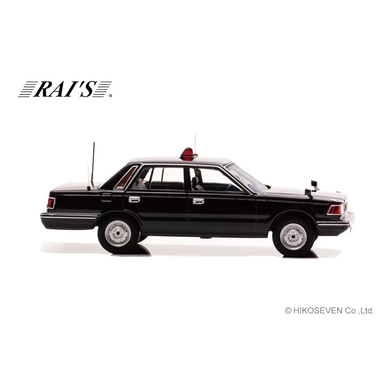 RAI'S 1/43 nissan cedric (YPY30 пересмотренный) 1985 г. Автомобиль для охраны VIP-персон полицейского управления, готовое изделие H7438503