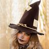 Scarecrow Patch Witch Witch Hat Halloween Witch Hat Party Accessories Makeup Costumes