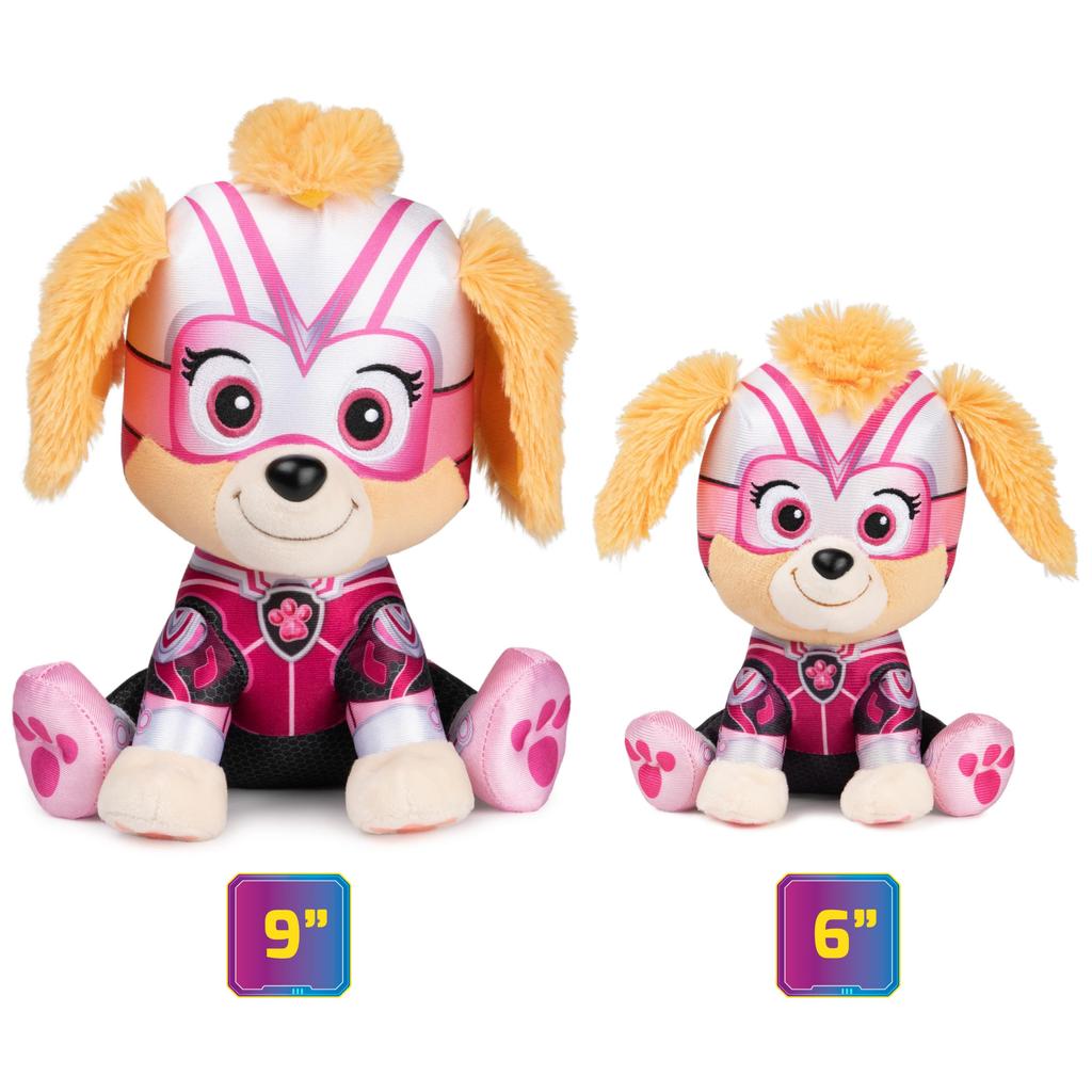 Гунд Щенячий патруль: Мягкая игрушка Скай из фильма «Могучий фильм» официально лицензирована для детей от 1 года и старше. Возраст: 6 дюймов
