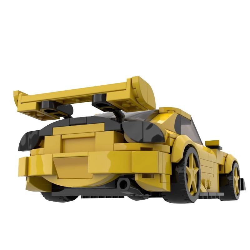 M-87429 Building Block Compatible With Mazda Rx-7 Fd3S Creative Car Model Creative Building Block