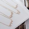 Легкие роскошные ювелирные изделия, ожерелье из стерлингового серебра 925 пробы, ожерелье со звездным небом Ins Twelve 12, ожерелье со созвездием, женская цепочка на ключицы