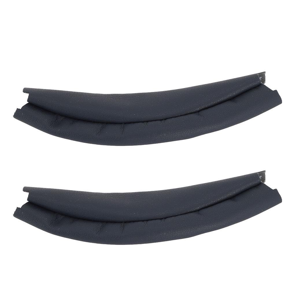 2PCS Replacement Headband Pad Protein Leather High Elasticity Headband Cushion Pad Cover for WH‑XB910N