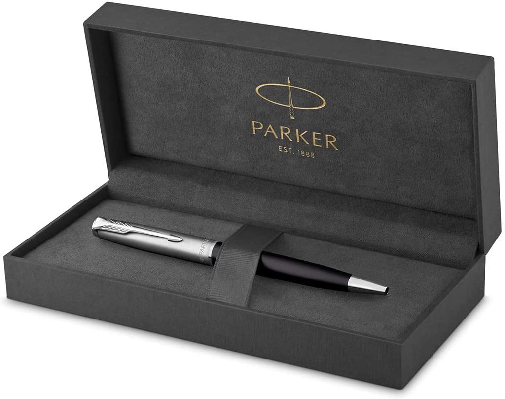 PARKER Ballpoint Pen Sonnet 2021 Black Sandblasted CT 2146872